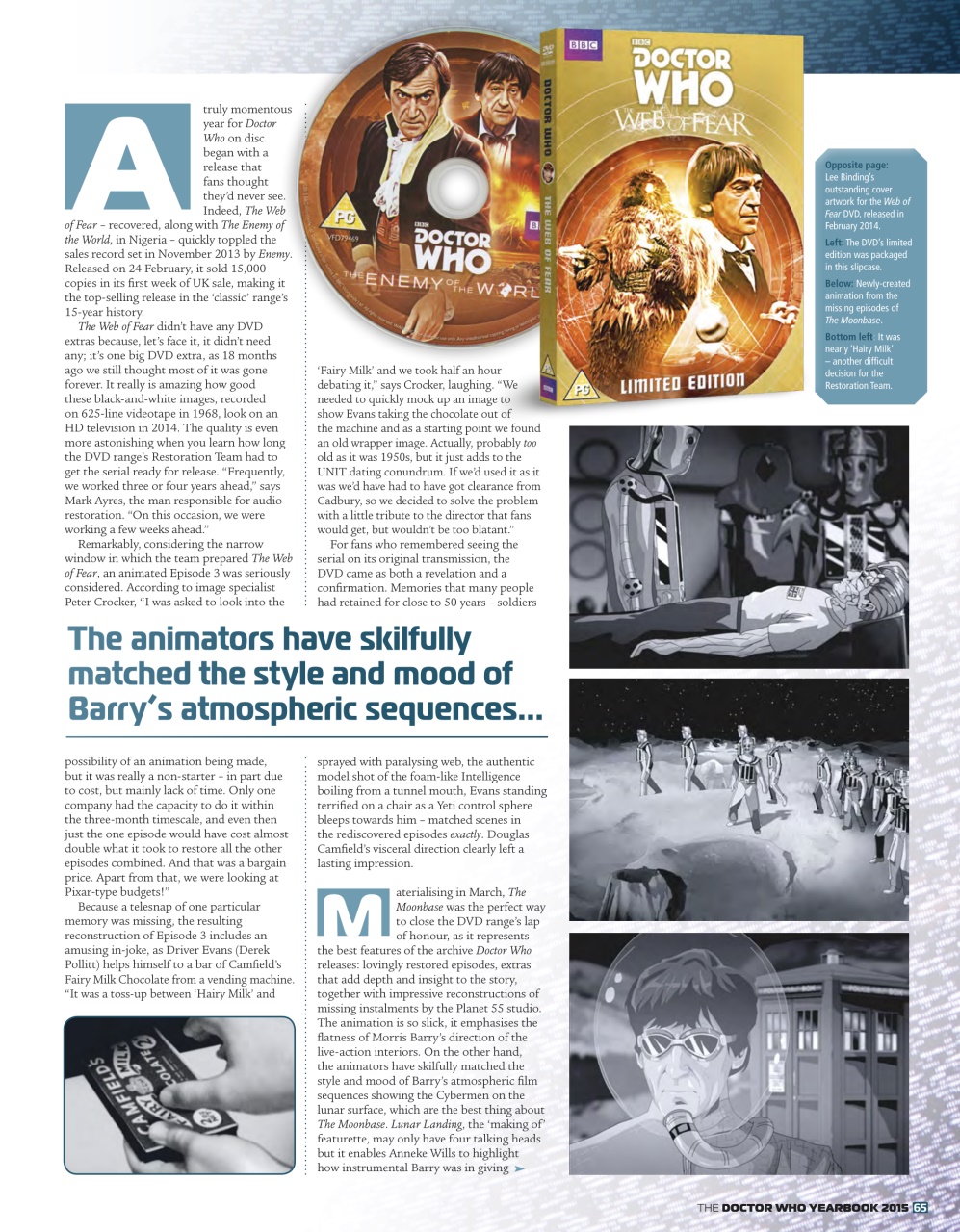 Doctor Who Magazine Preview Pages