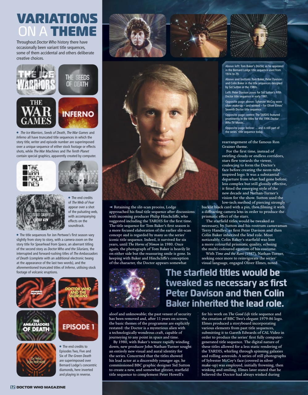 Doctor Who Magazine Preview Pages