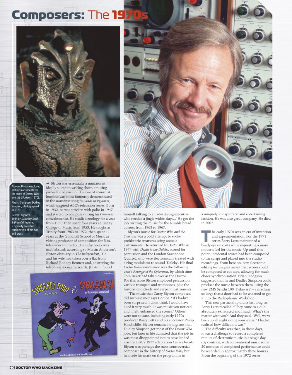 Doctor Who Magazine Preview Pages