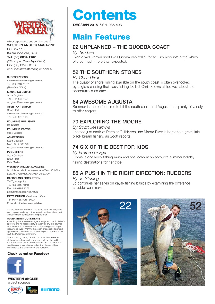 Western Angler Preview Pages