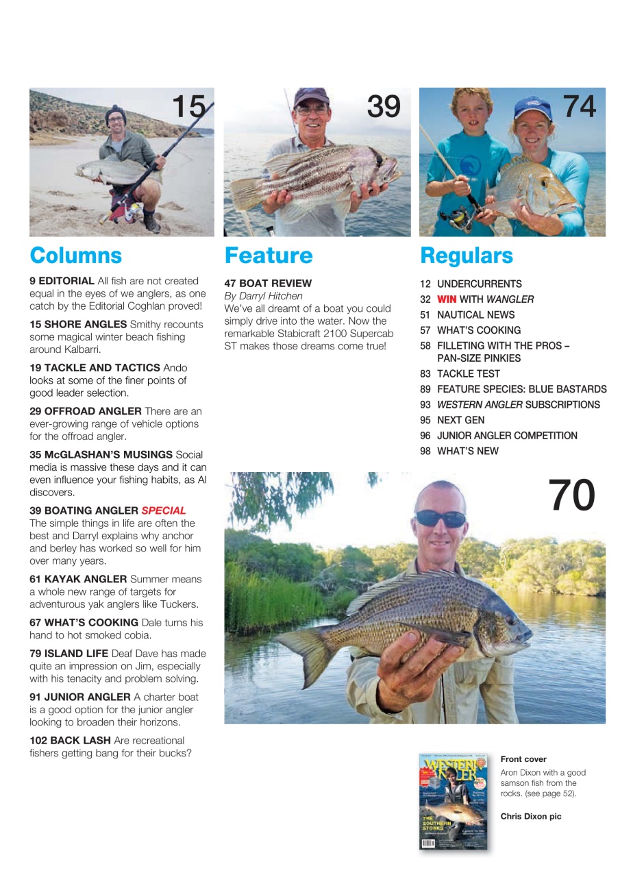 Western Angler Preview Pages