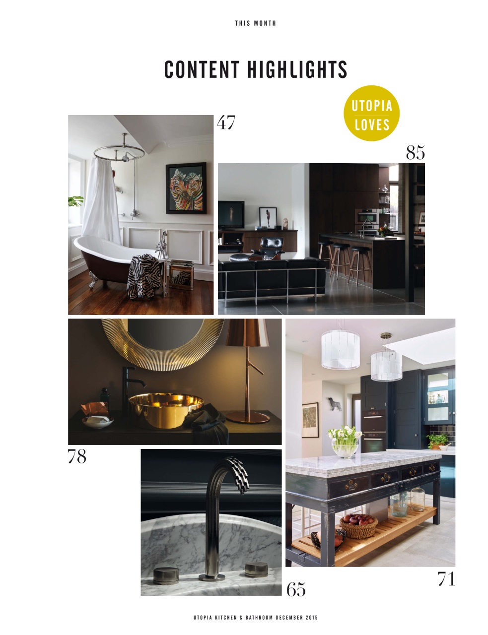 Utopia Kitchen & Bathroom Preview Pages