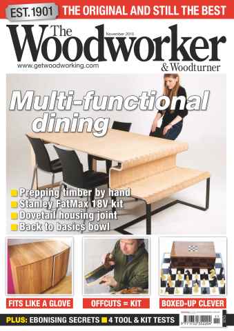The Woodworker Magazine issue November 2015