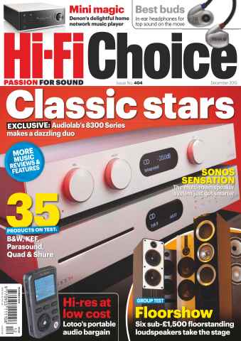 Hi-Fi Choice issue December 2015