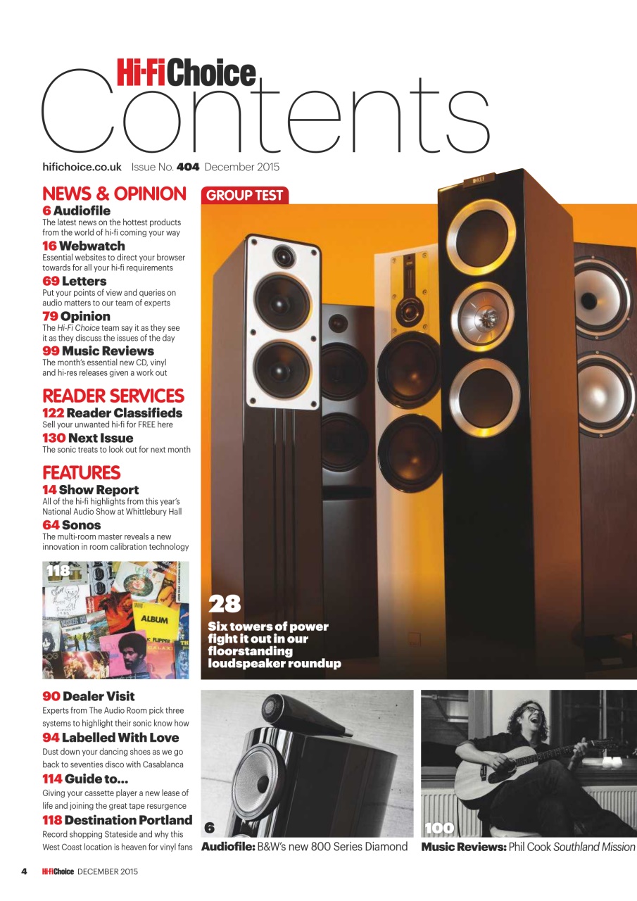 Hi-Fi Choice Preview Pages