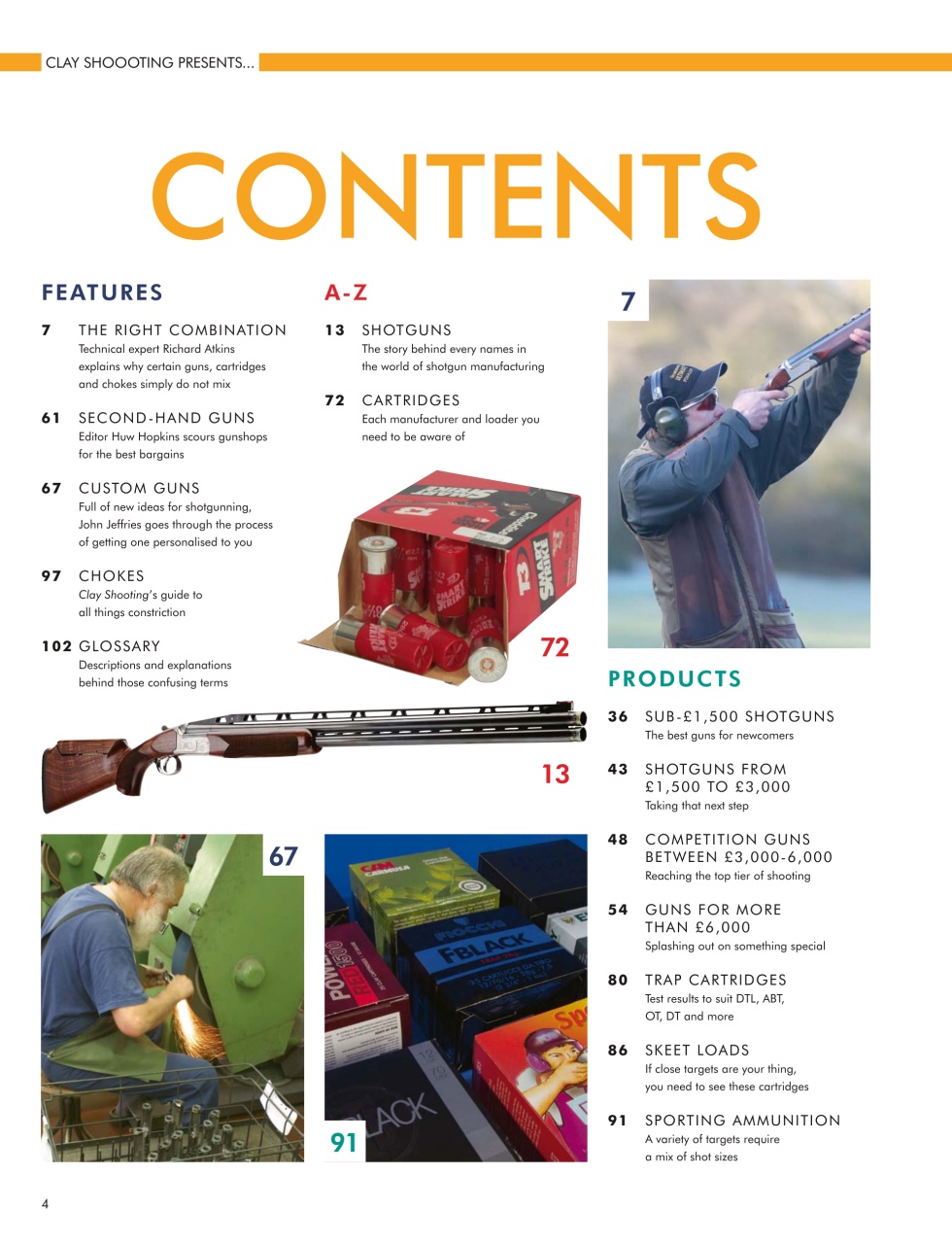 Clay Shooting Preview Pages