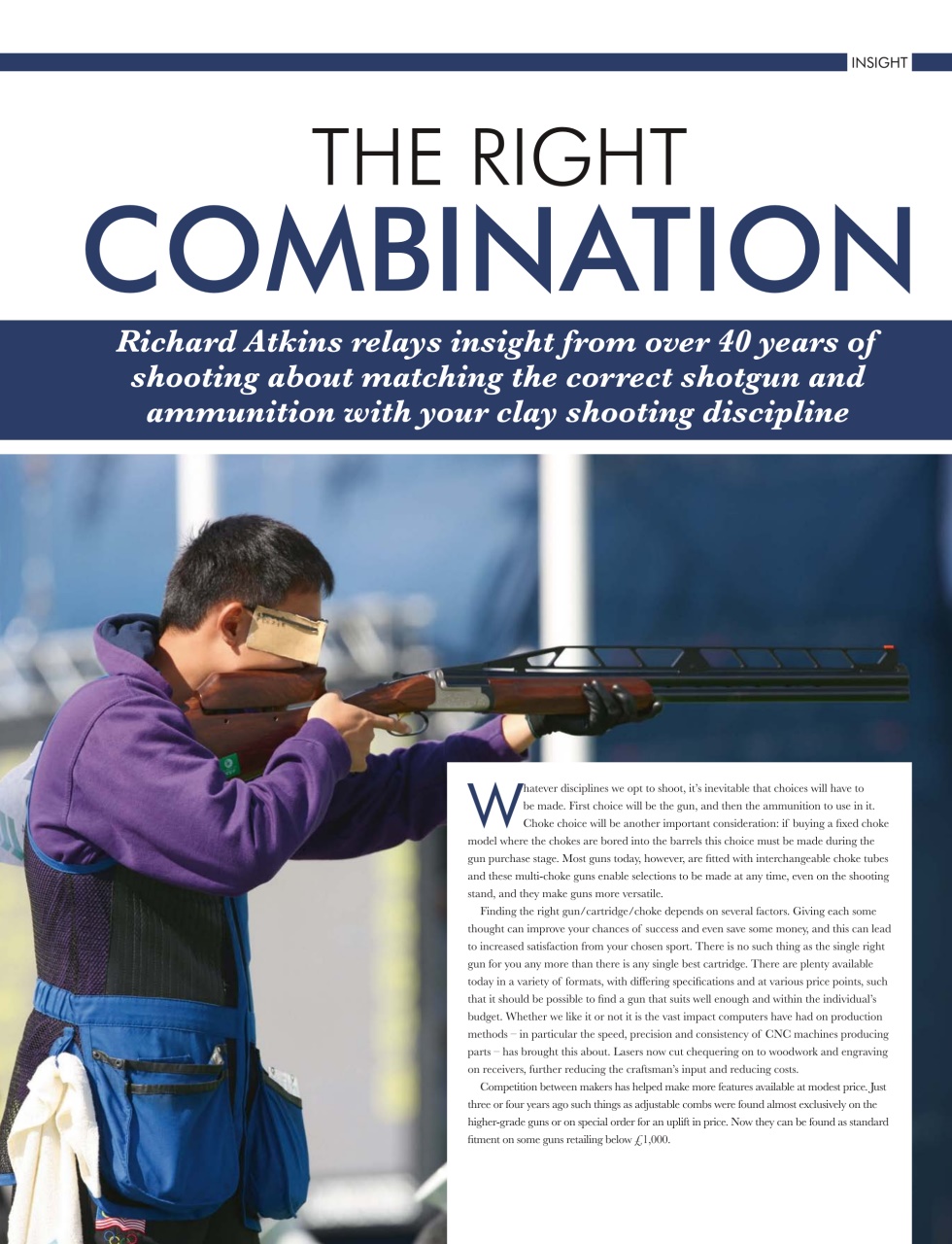 Clay Shooting Preview Pages