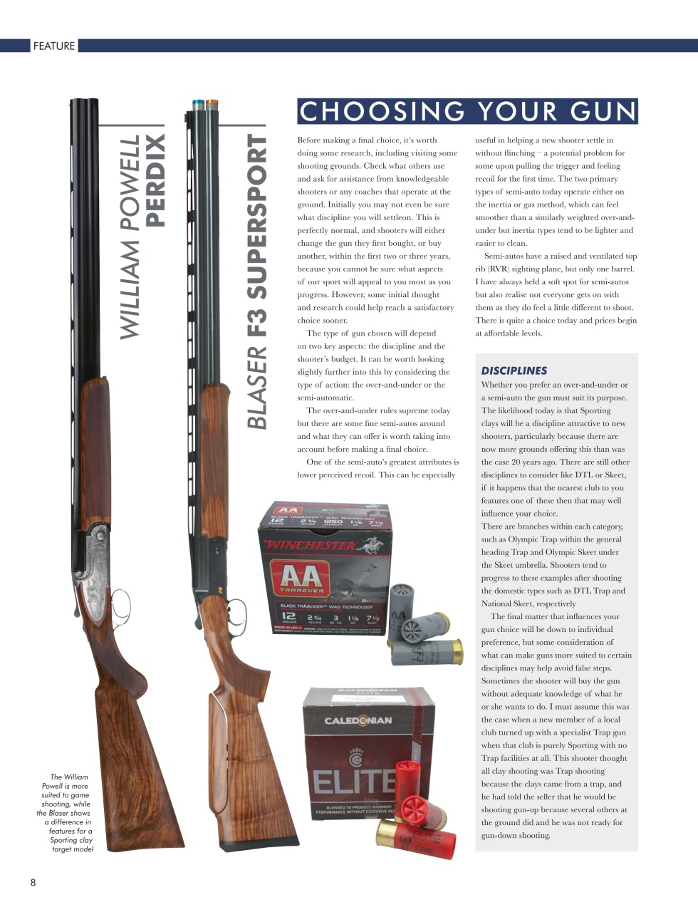 Clay Shooting Preview Pages