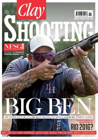 Clay Shooting issue November 2015