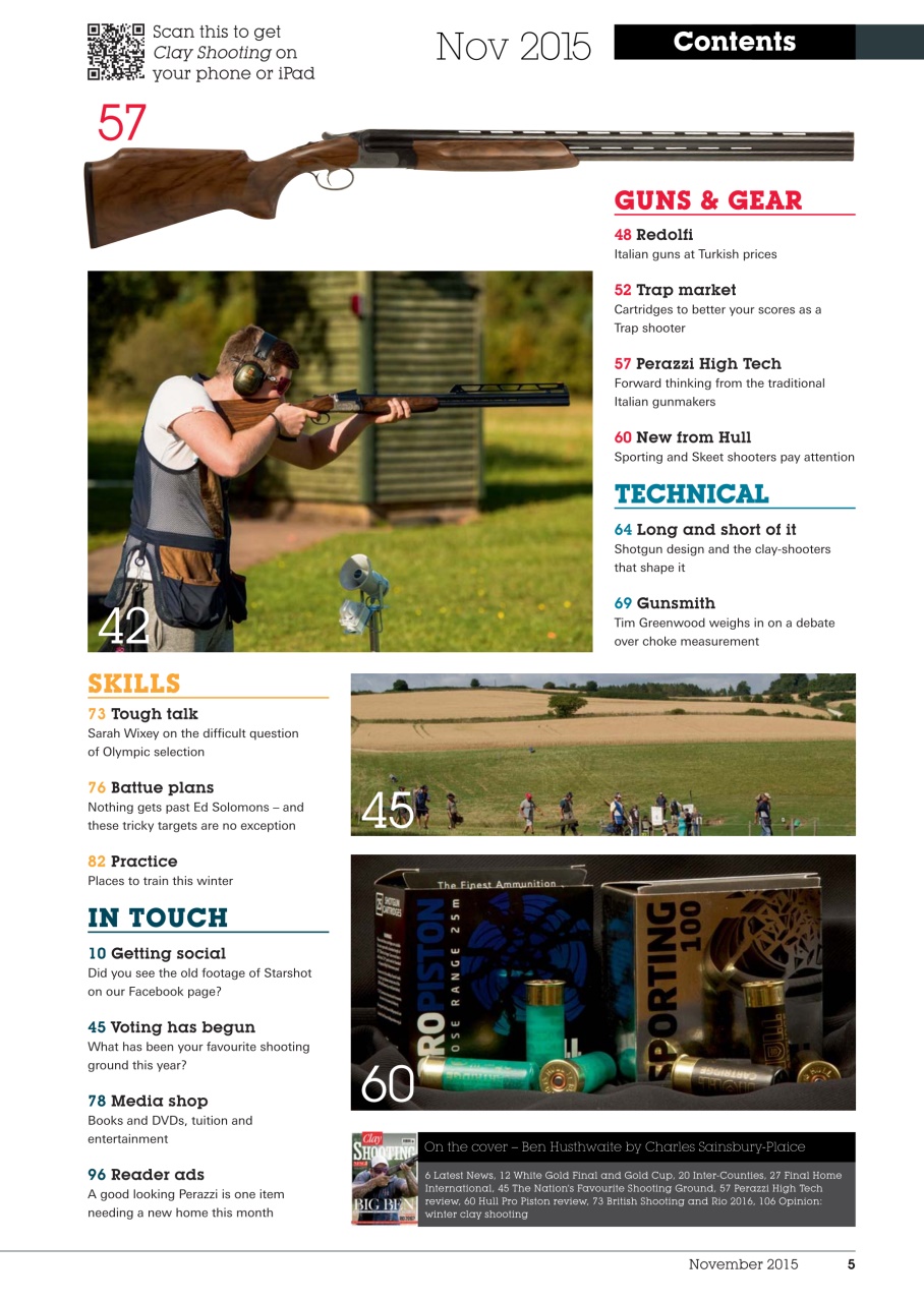 Clay Shooting Preview Pages