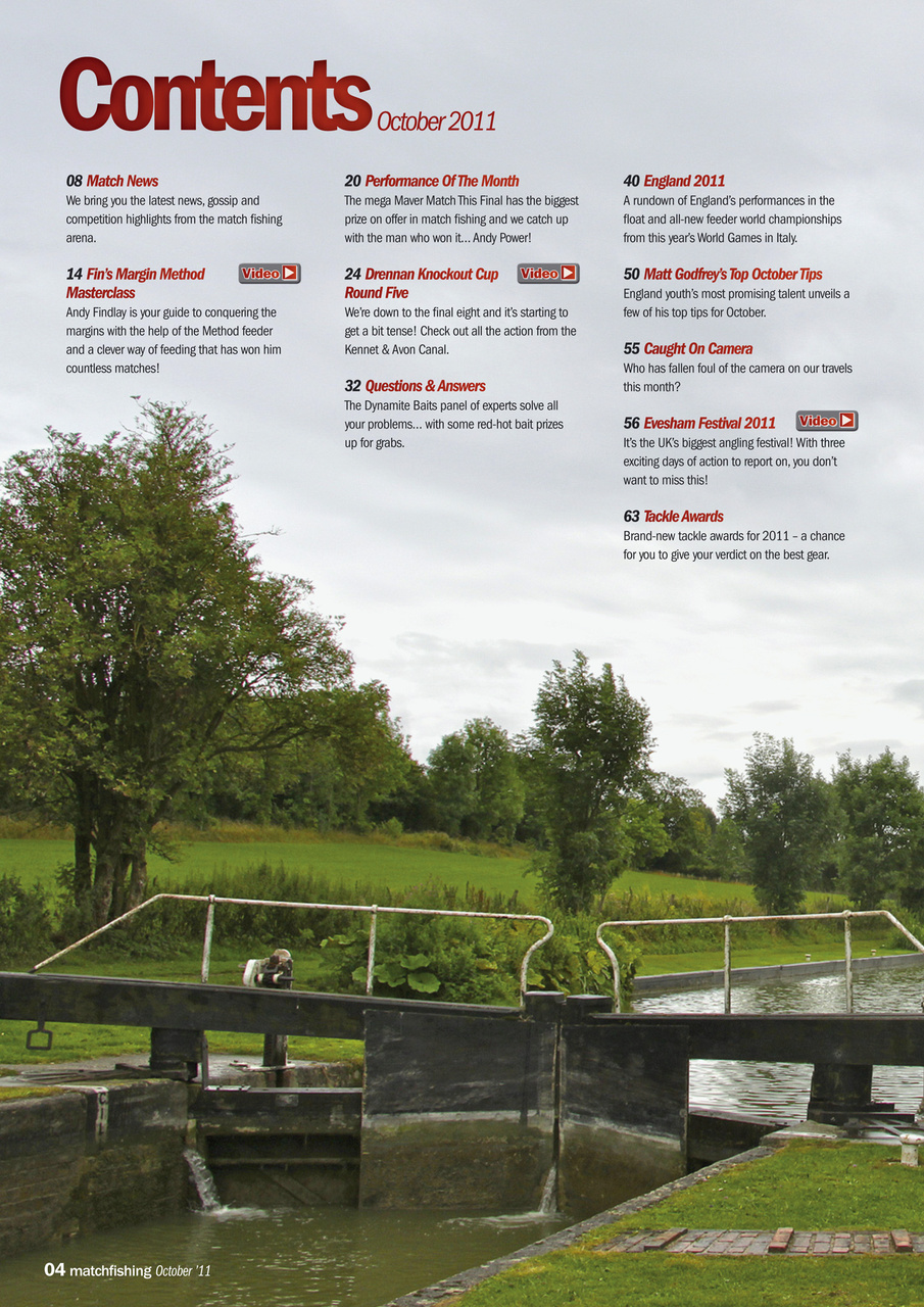 Match Fishing Preview Pages