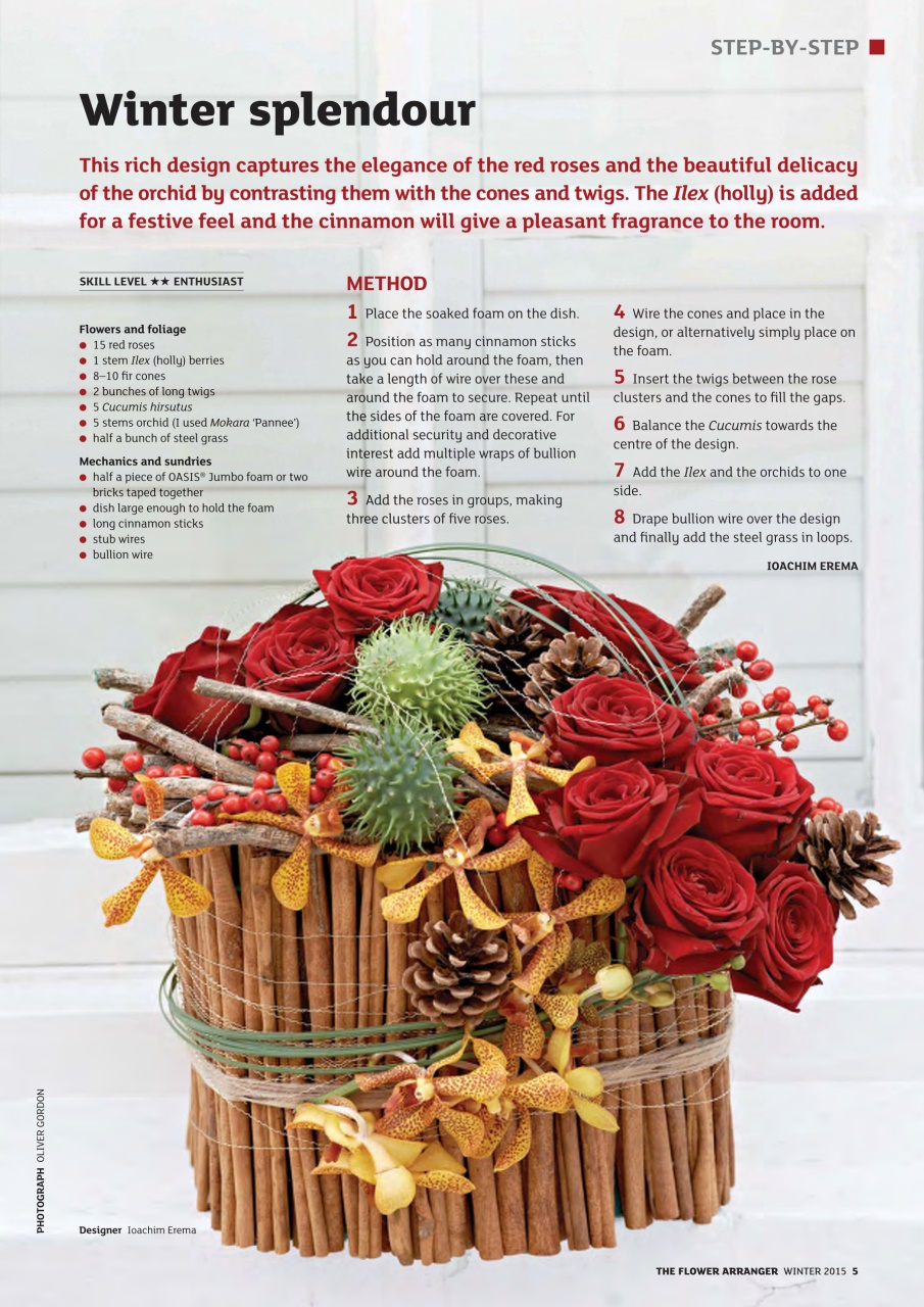 The Flower Arranger Preview Pages