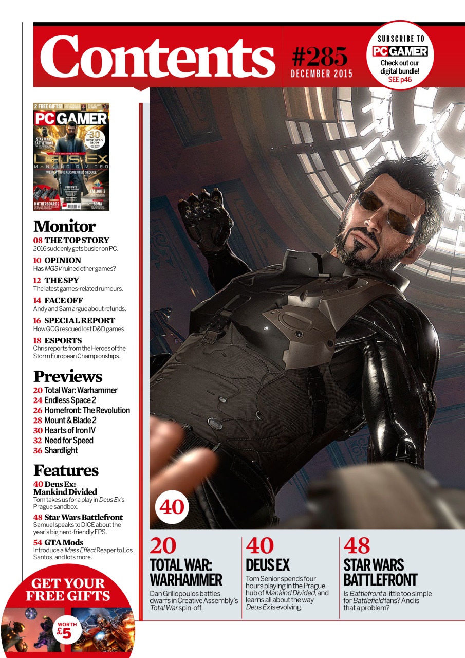 PC Gamer (UK Edition) Preview Pages