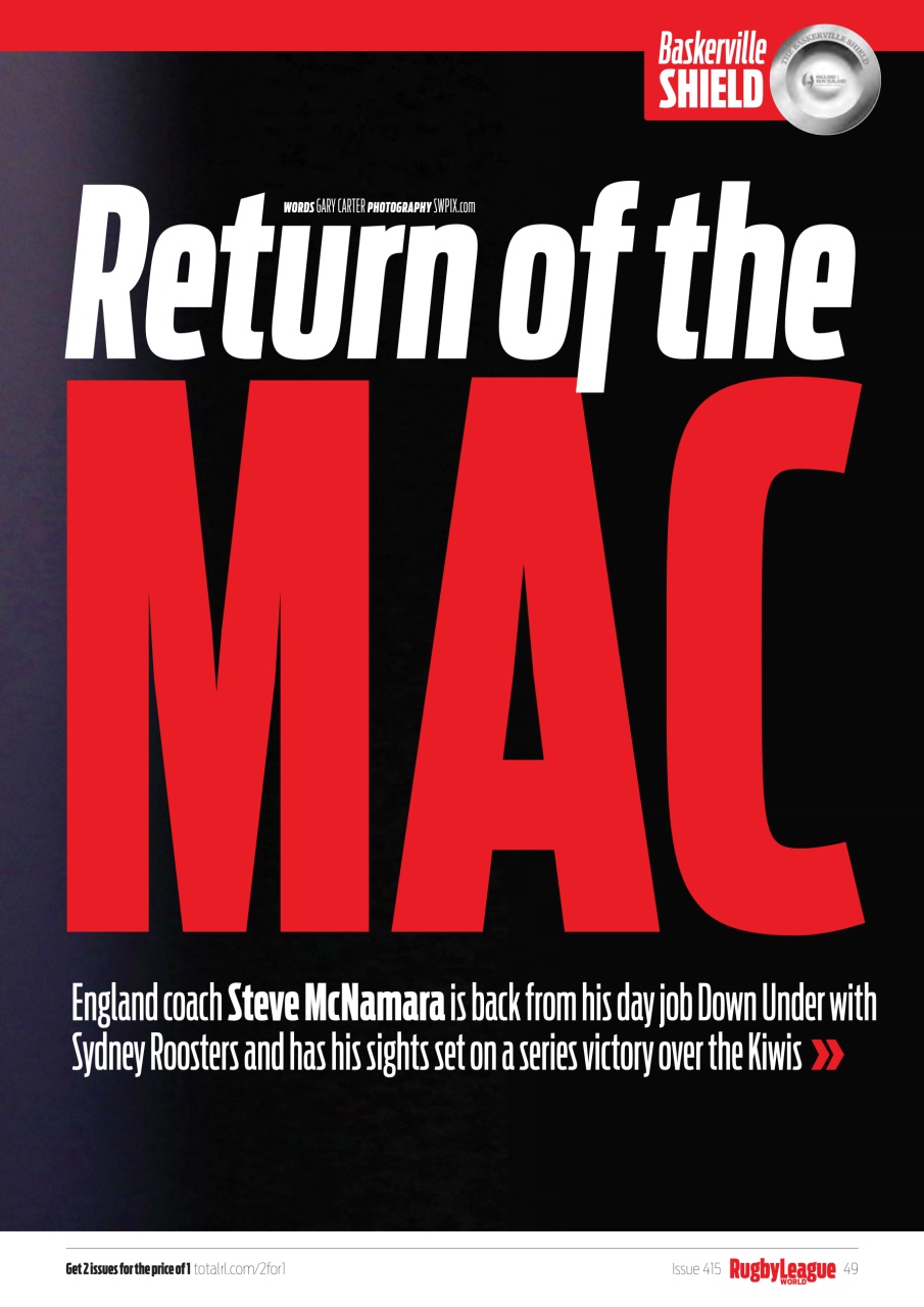 Rugby League World Preview Pages