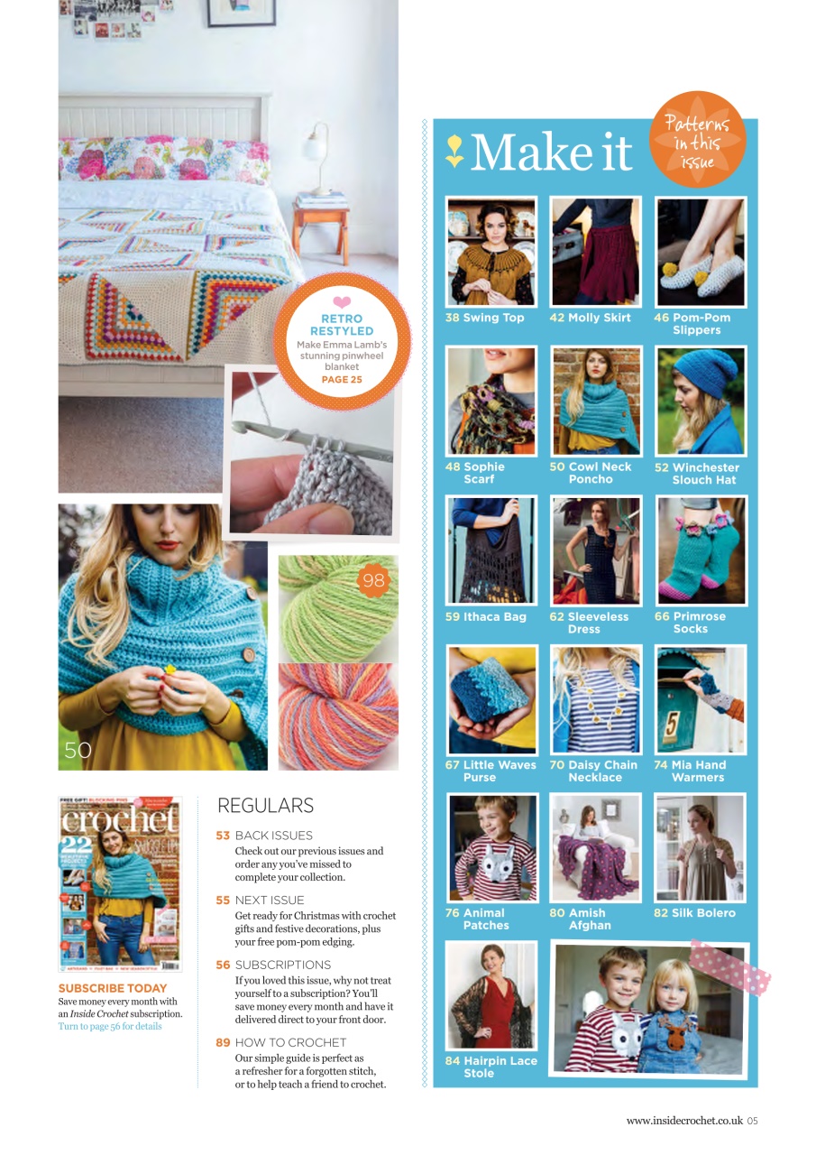 Inside Crochet Preview Pages