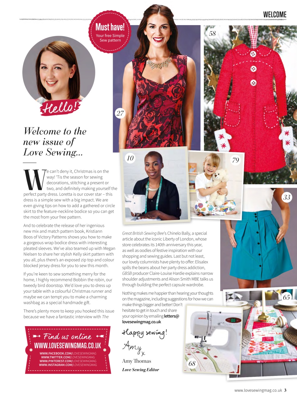 Love Sewing Preview Pages