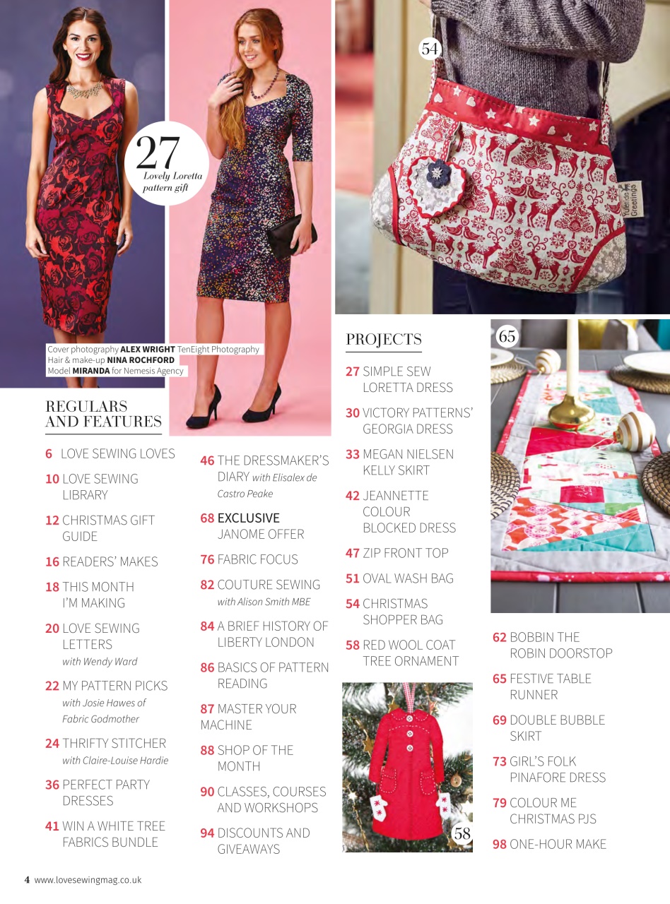 Love Sewing Preview Pages