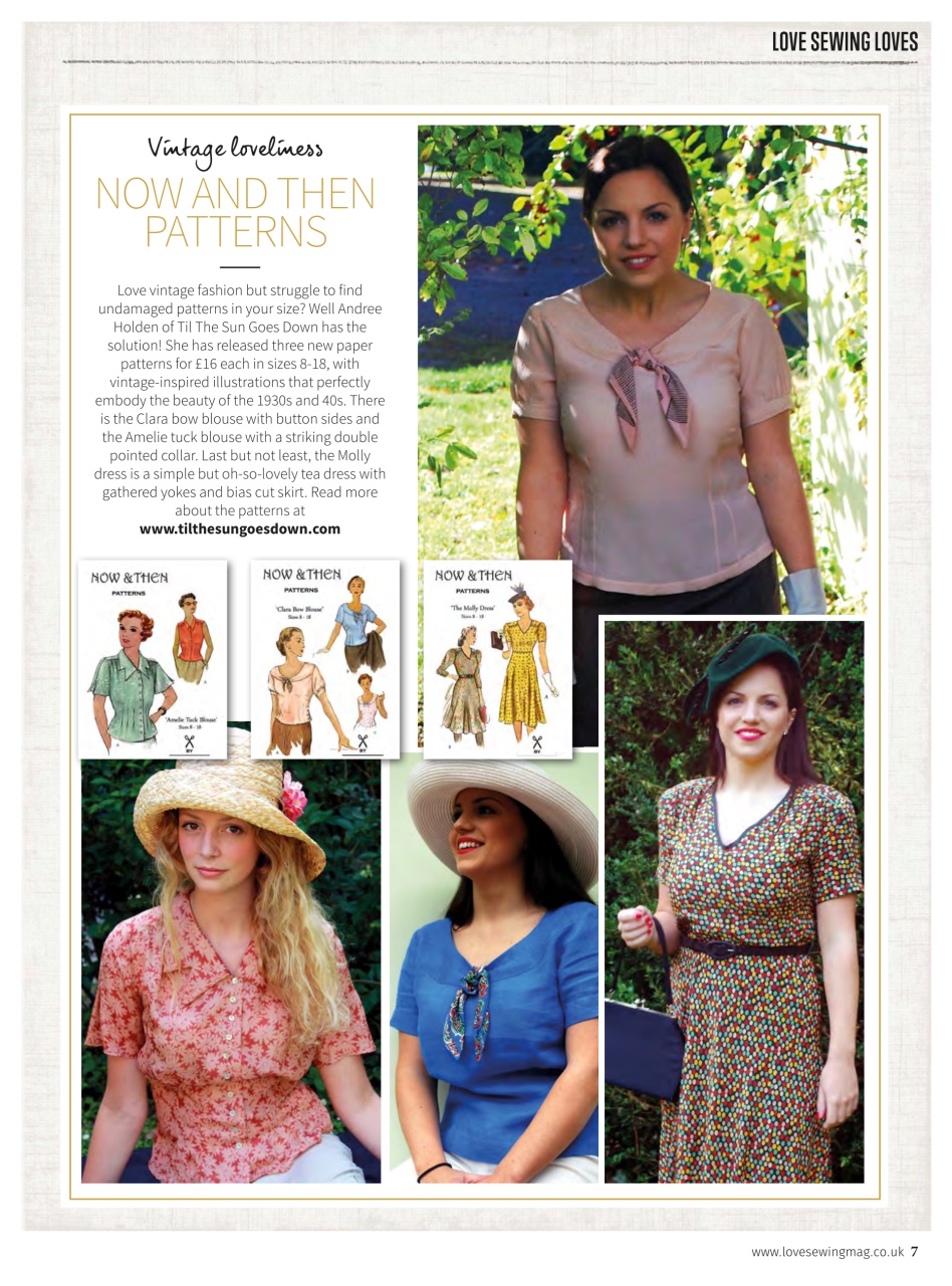 Love Sewing Preview Pages