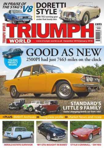 Triumph World issue No. 157 Good As New