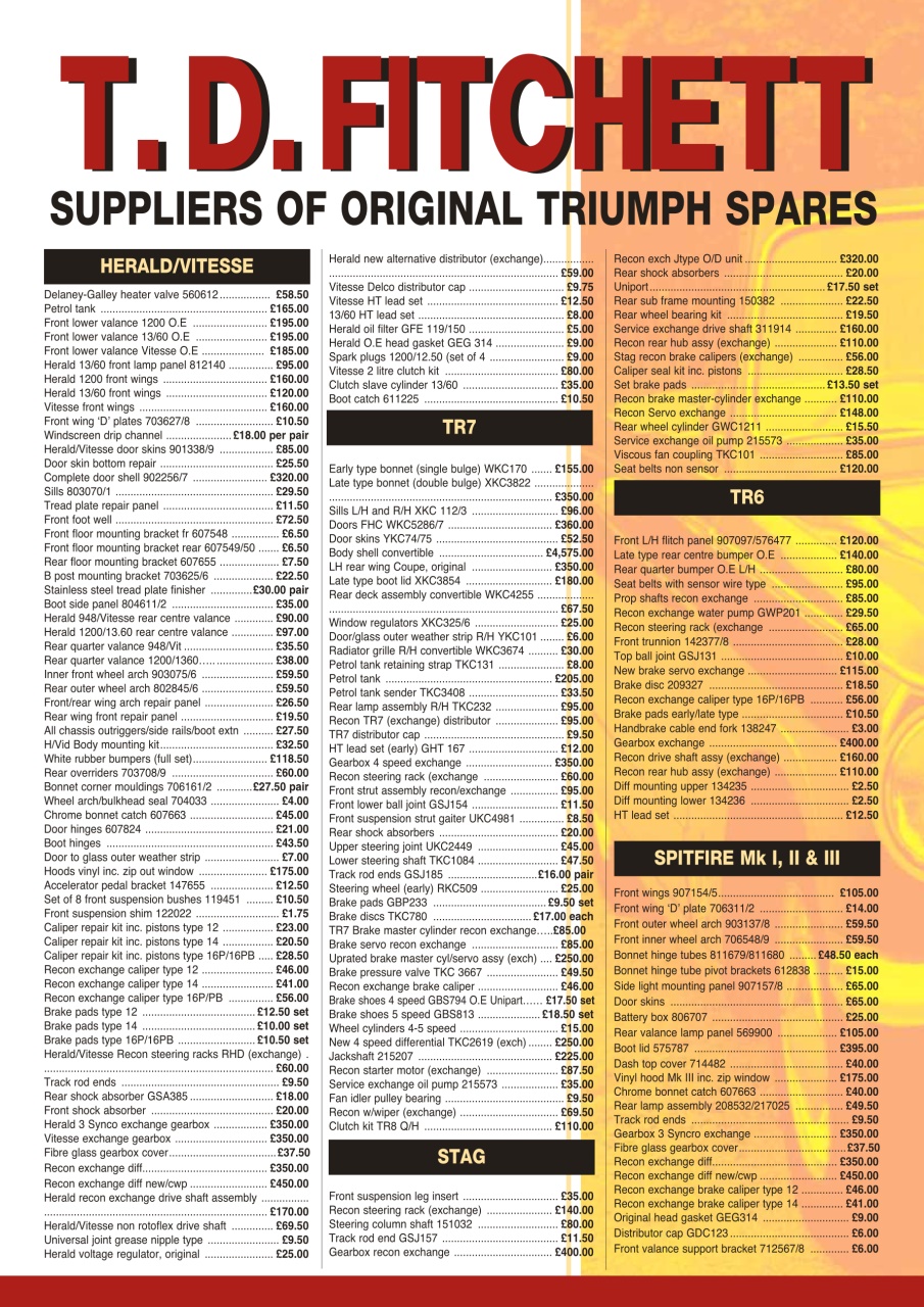 Triumph World Preview Pages