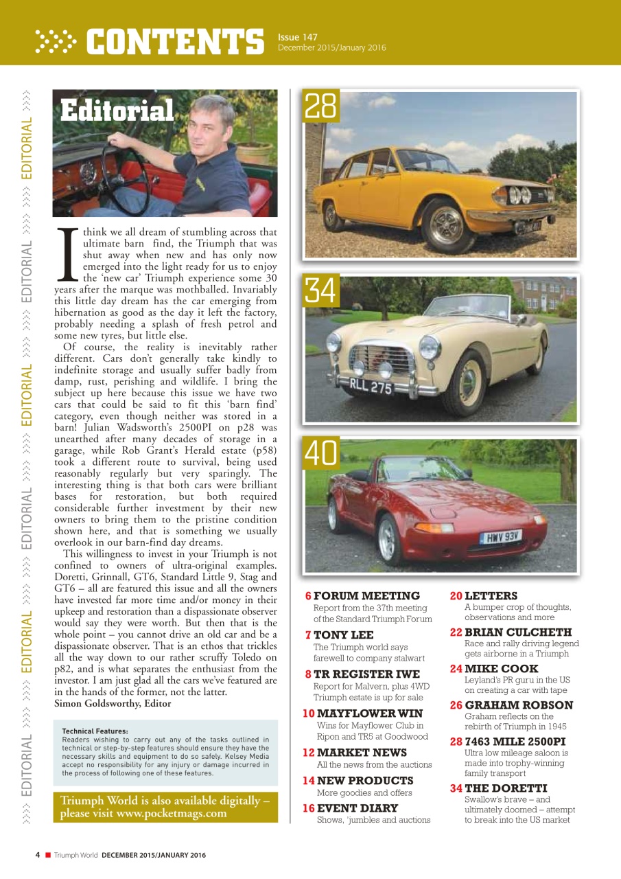 Triumph World Preview Pages