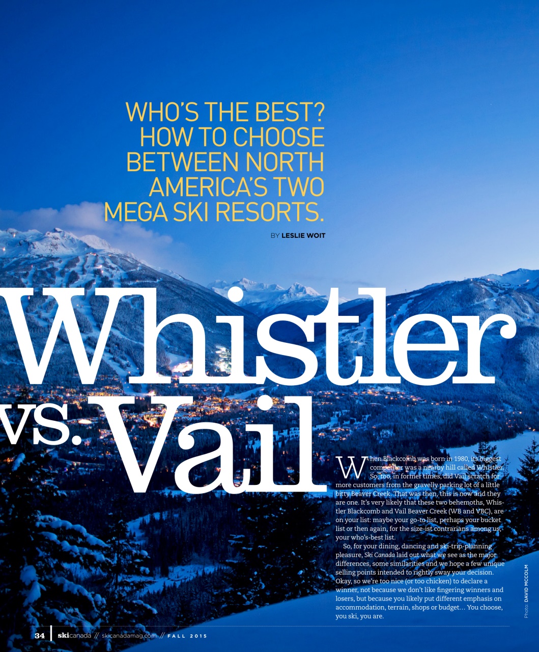 Ski Canada Preview Pages