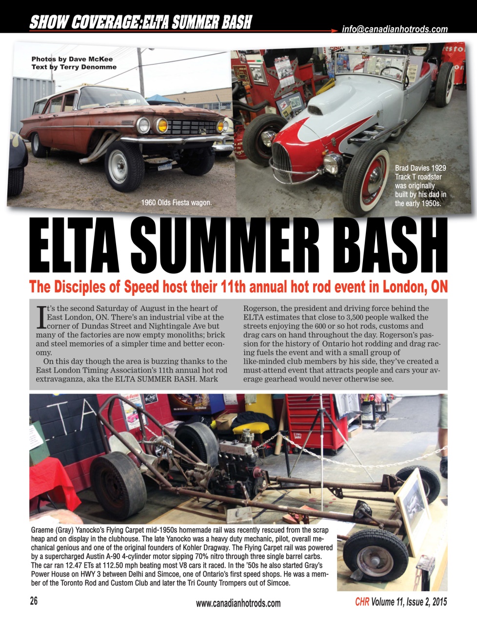 Canadian Hot Rods Preview Pages
