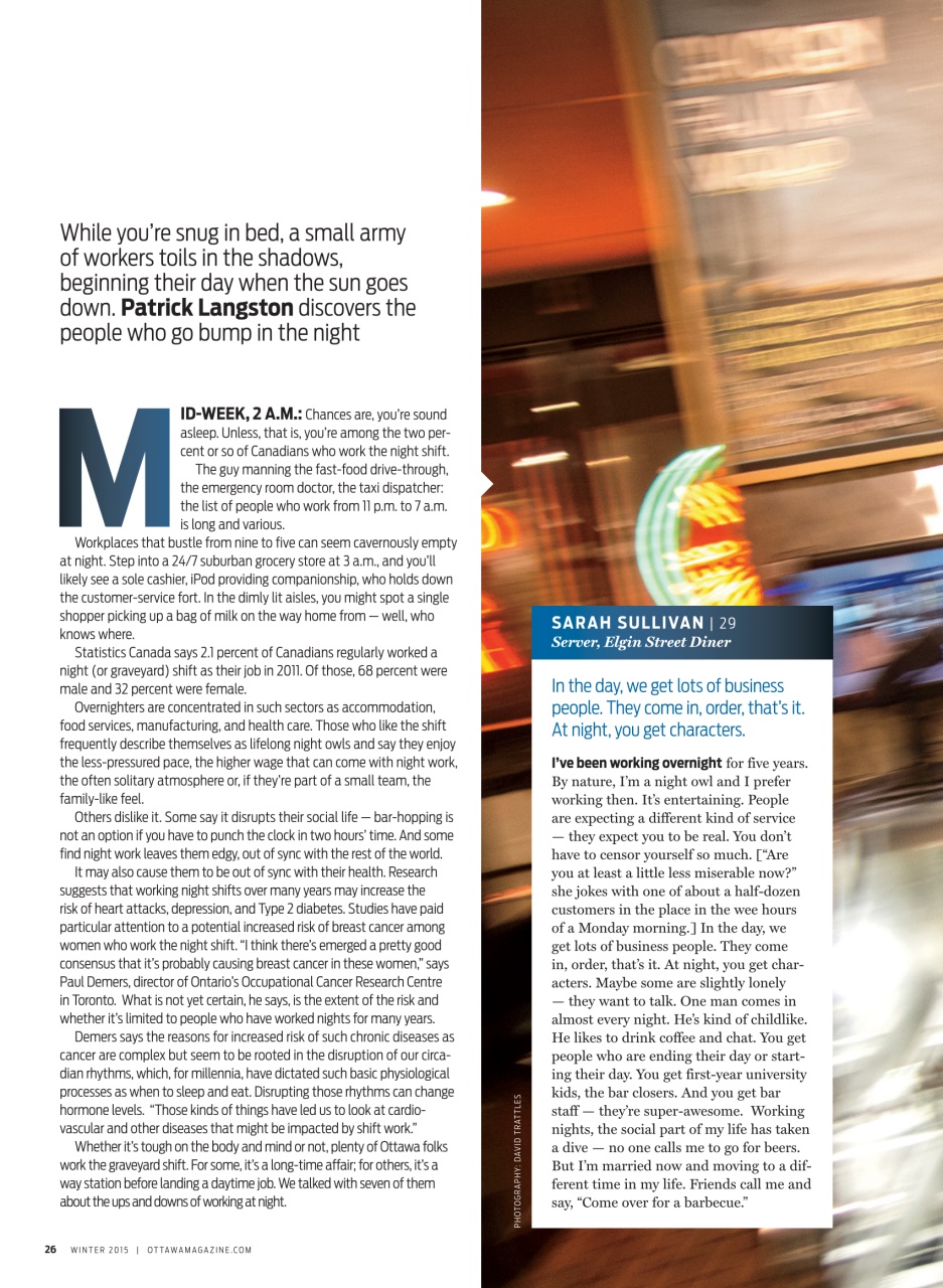 Ottawa Magazine Preview Pages