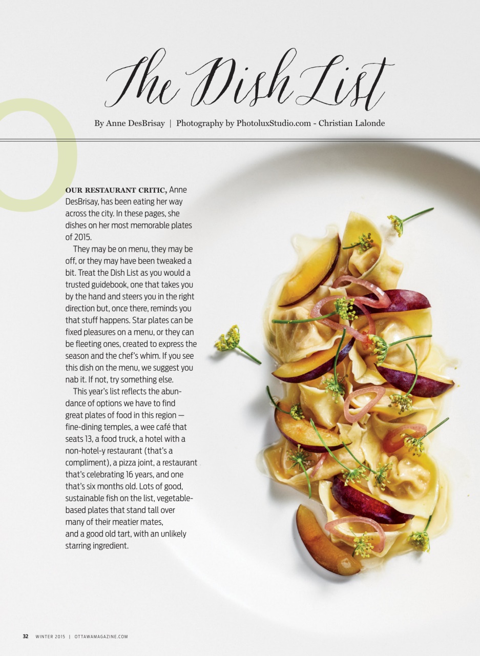 Ottawa Magazine Preview Pages