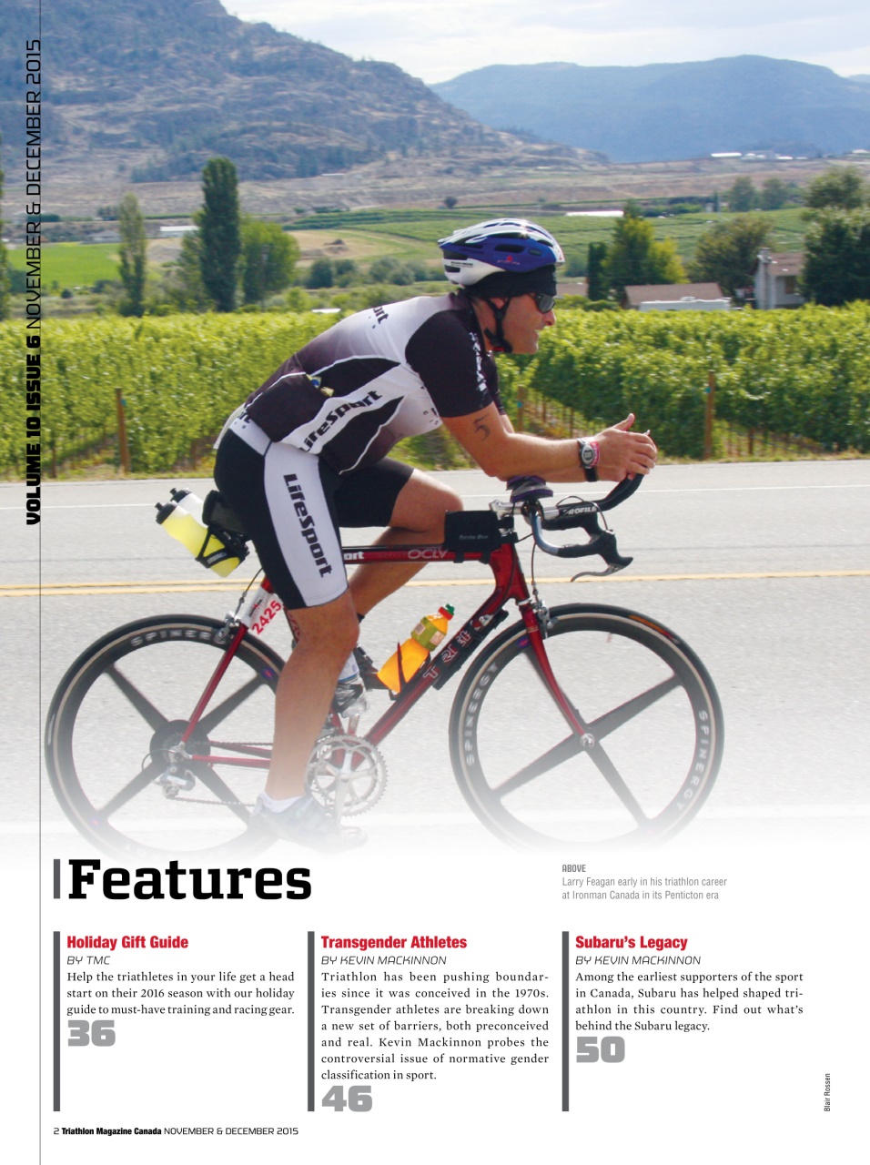 Triathlon Magazine Canada Preview Pages