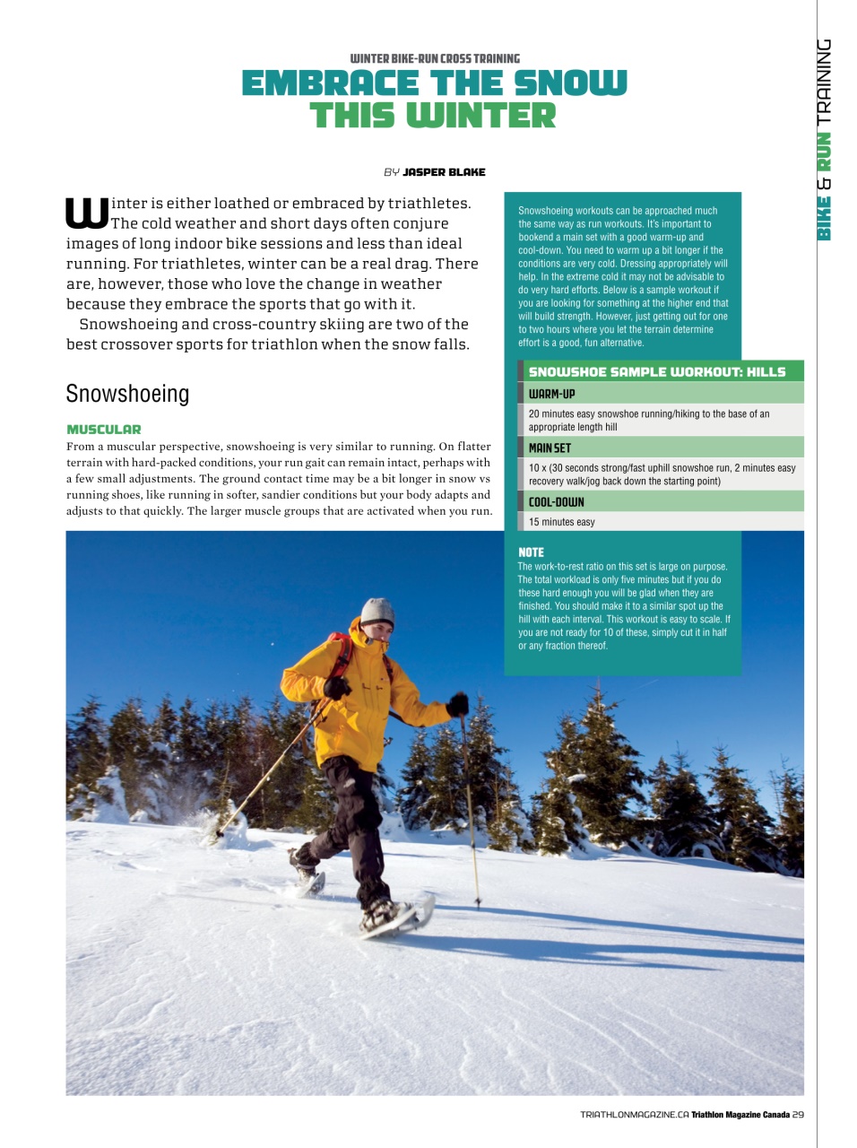 Triathlon Magazine Canada Preview Pages