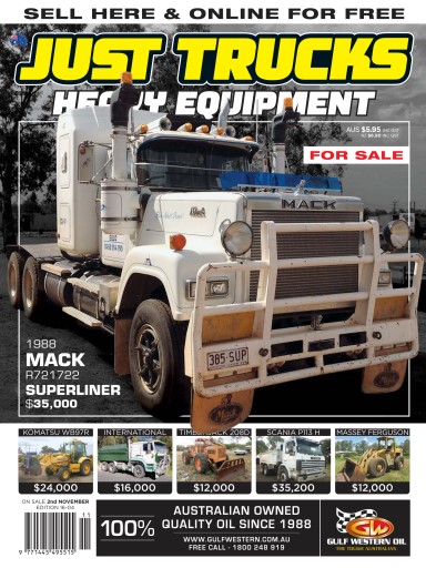 JUST TRUCKS issue 