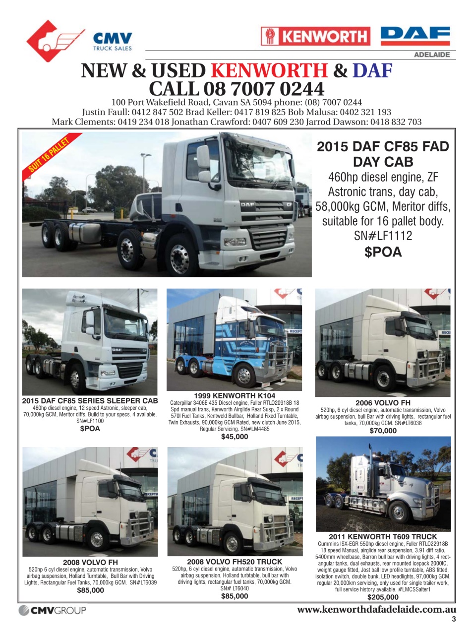 JUST TRUCKS Preview Pages