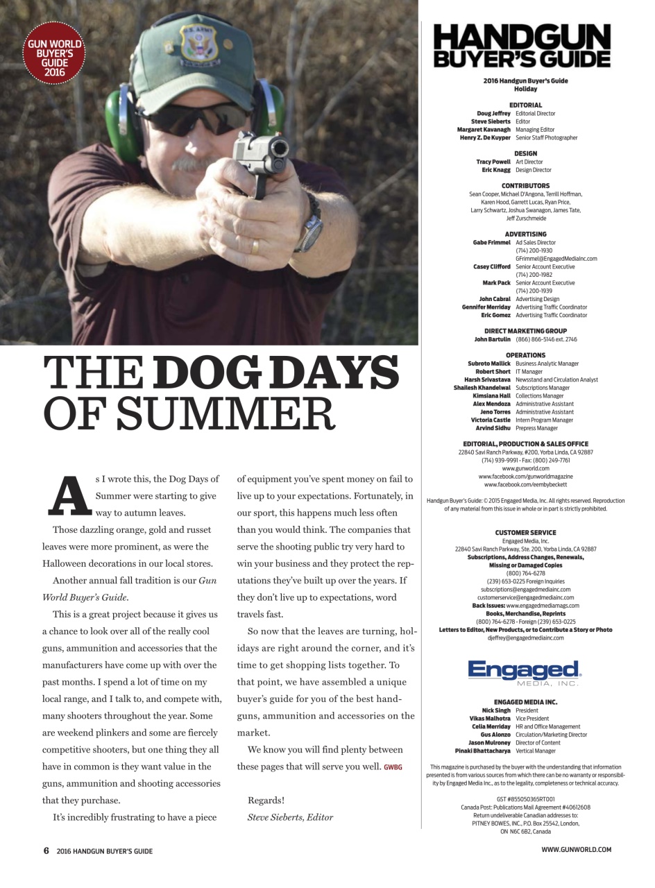 Gun World Preview Pages