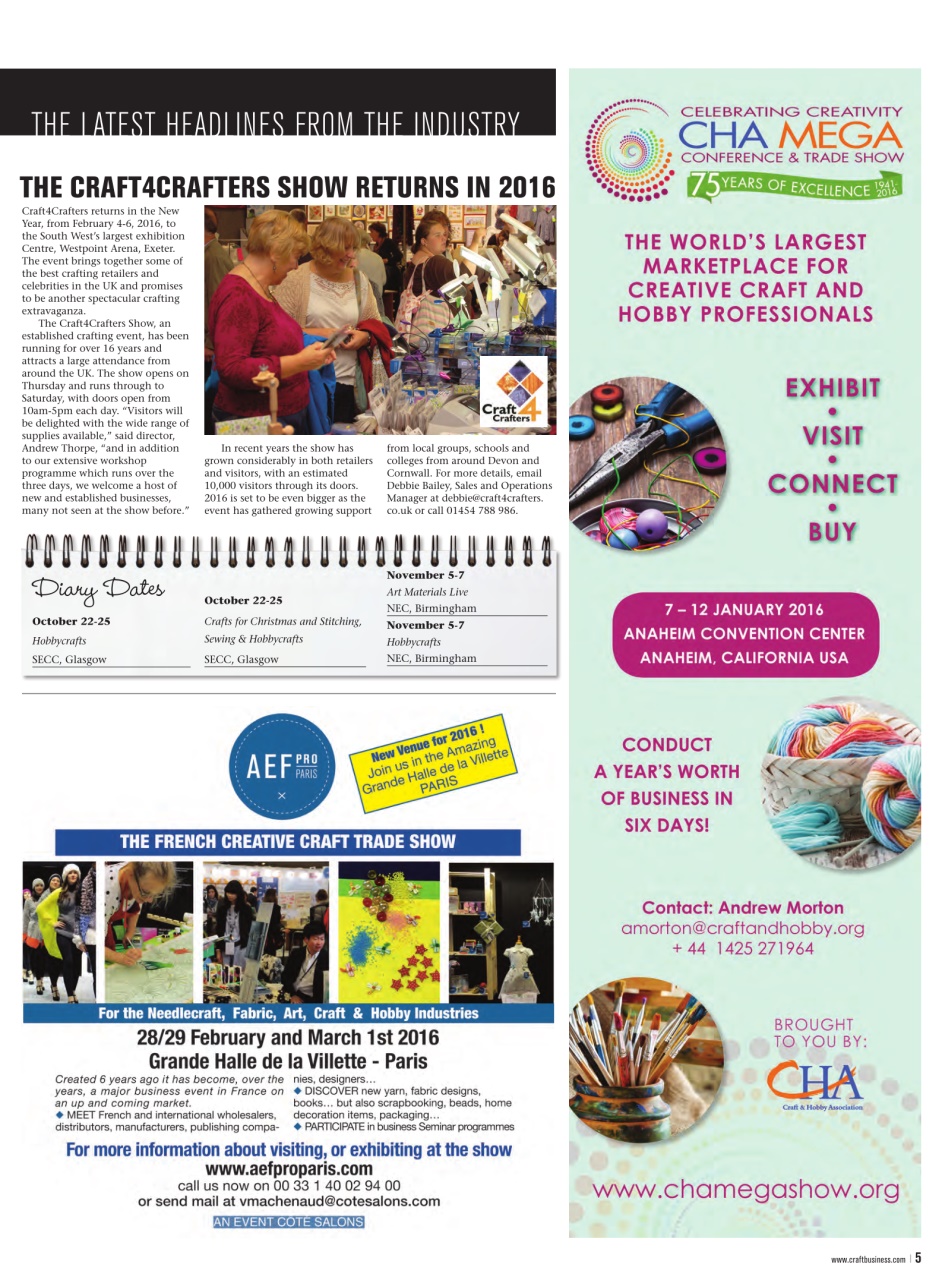 Craft Business Preview Pages