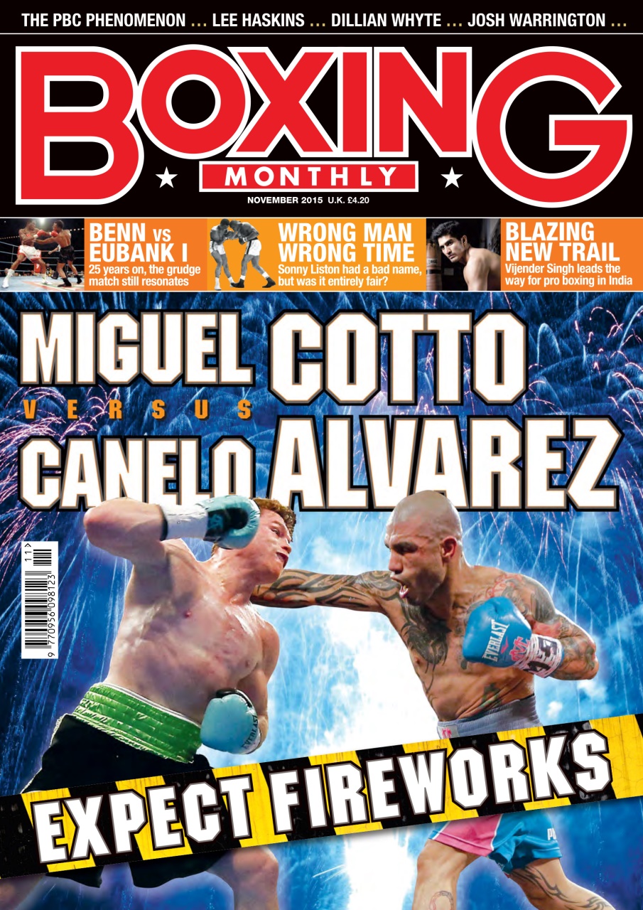 Boxing Monthly Preview Pages