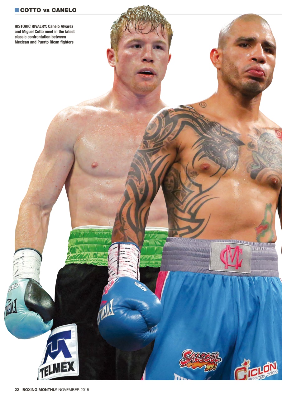 Boxing Monthly Preview Pages