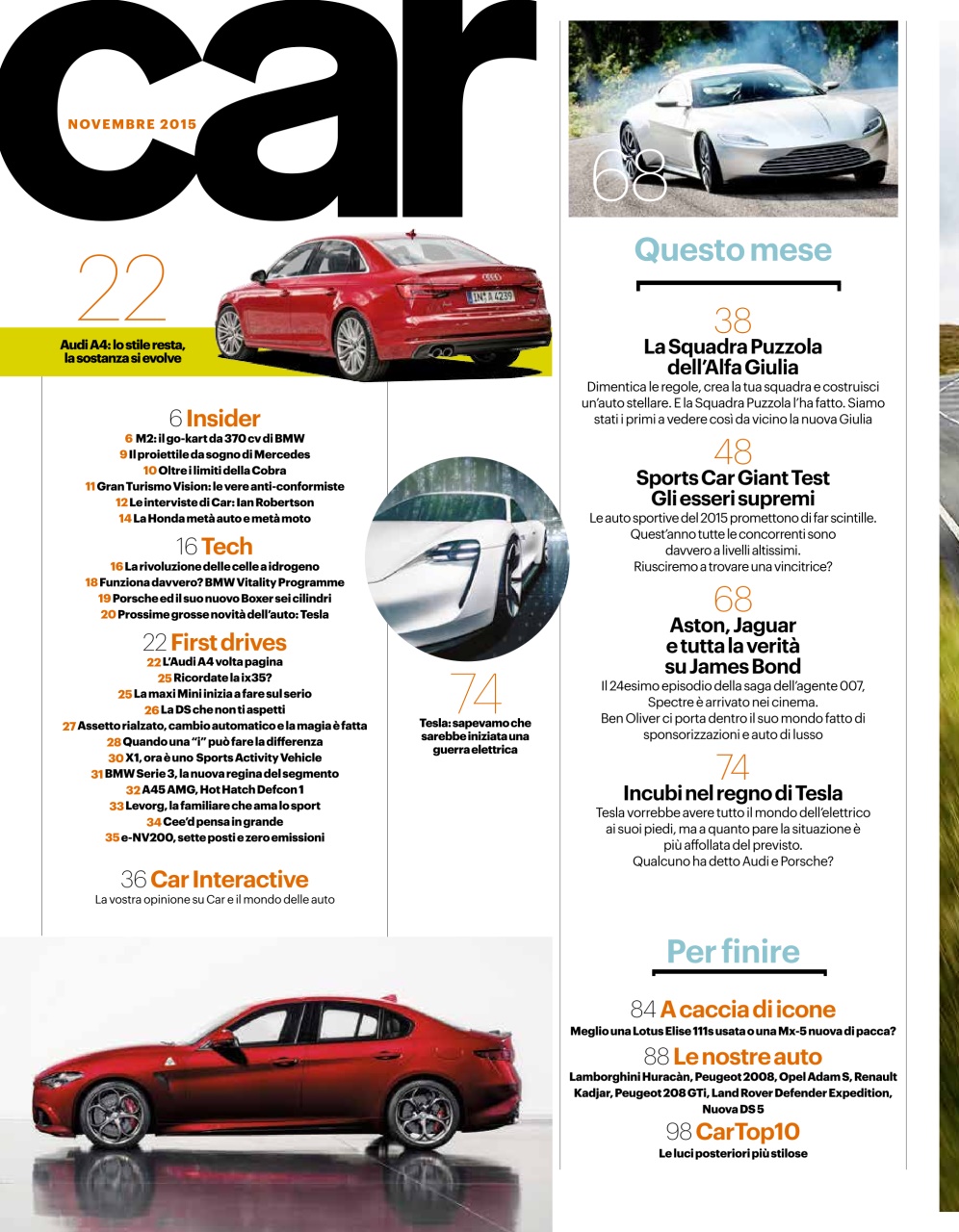 CAR magazine Italia Preview Pages