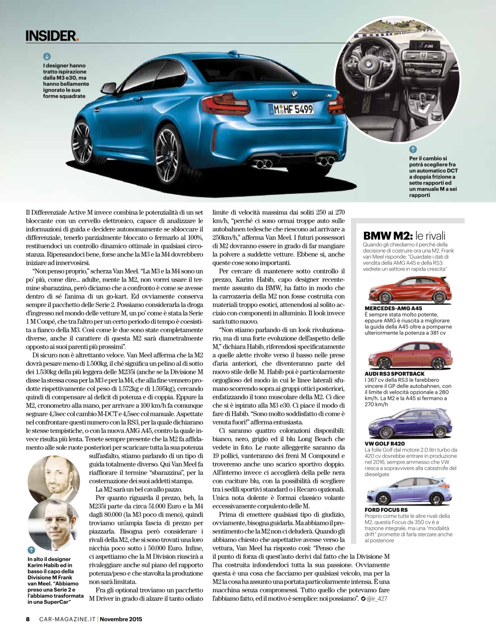 CAR magazine Italia Preview Pages
