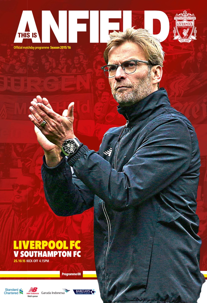 Liverpool FC Programmes Preview Pages