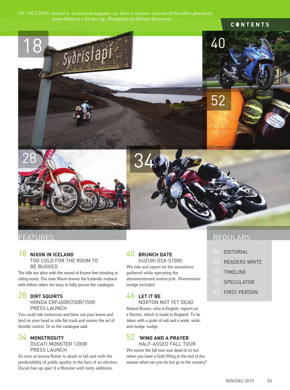 Cycle Canada Preview Pages