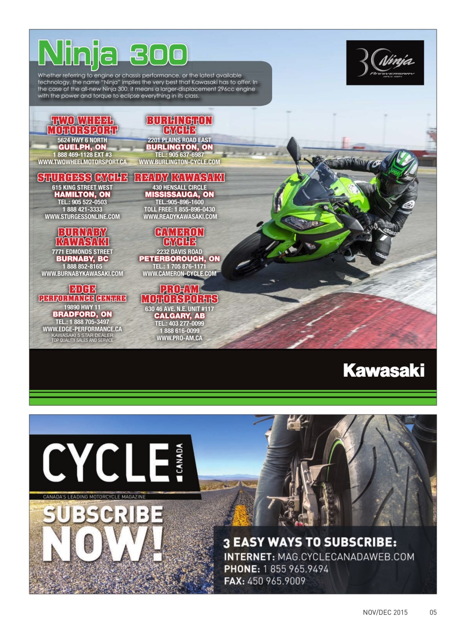 Cycle Canada Preview Pages