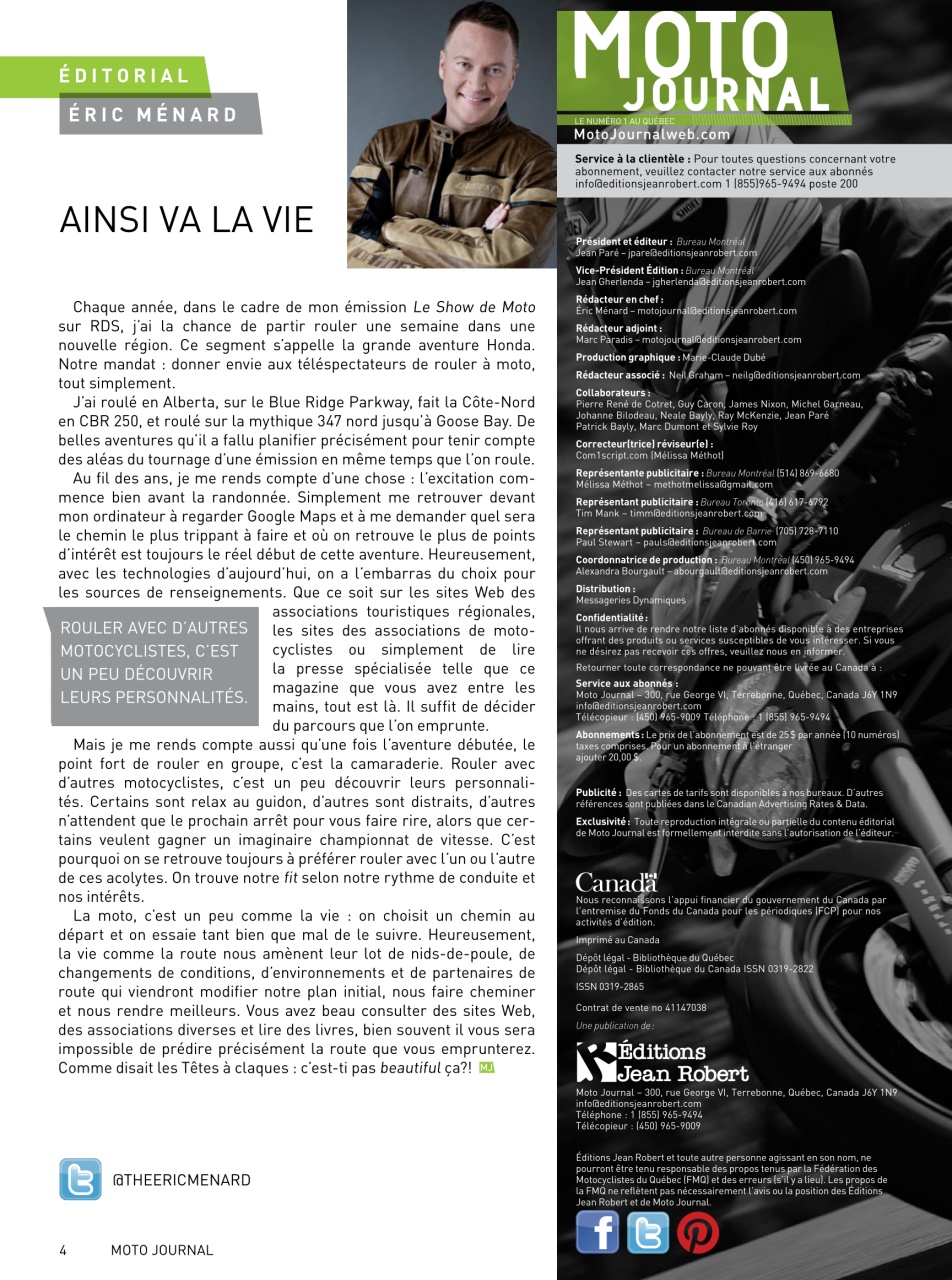 Moto Journal Preview Pages