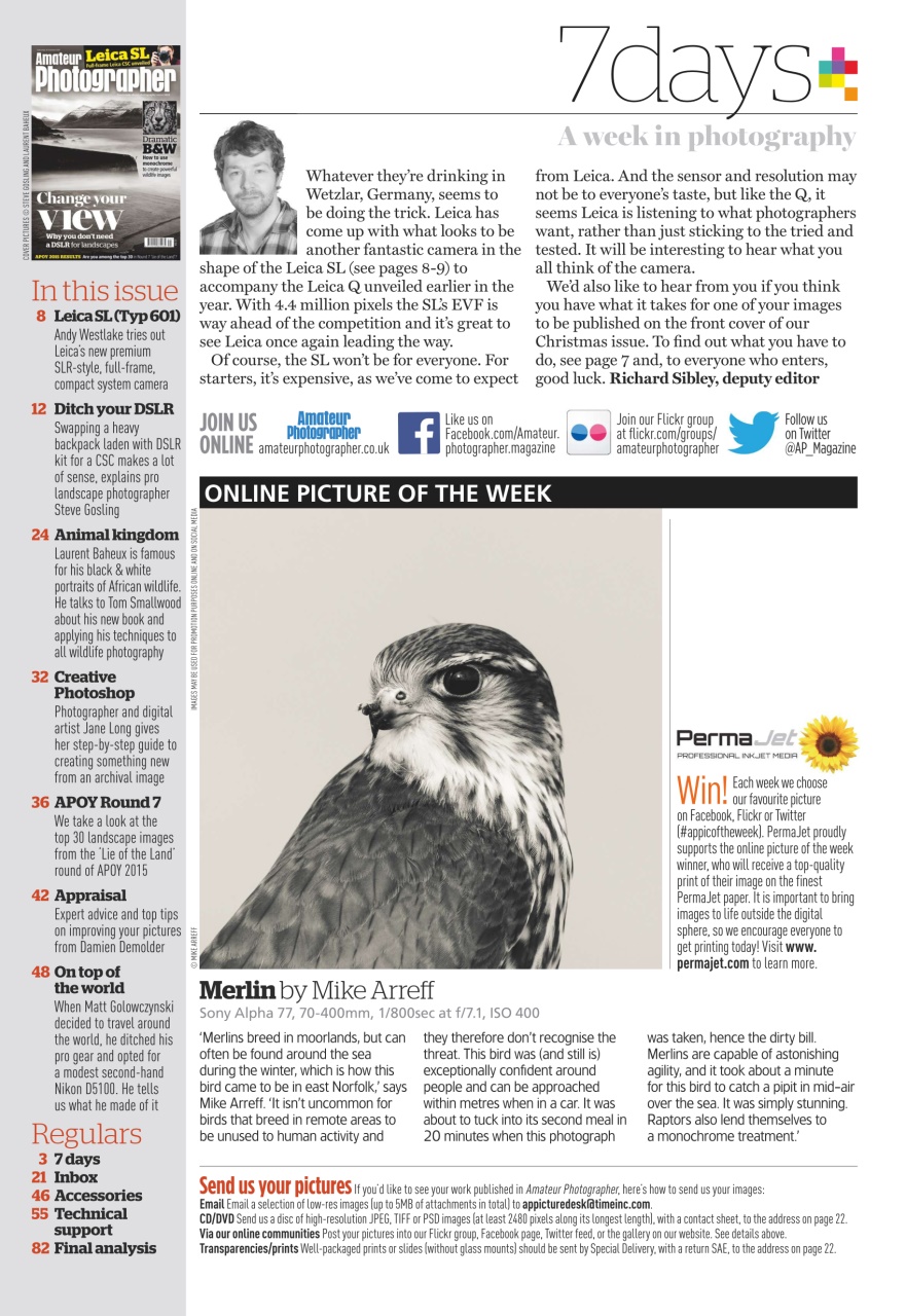 Amateur Photographer Preview Pages