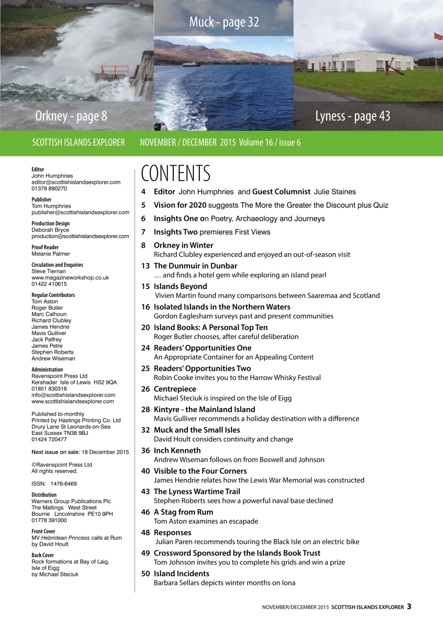 Scottish Islands Explorer Preview Pages