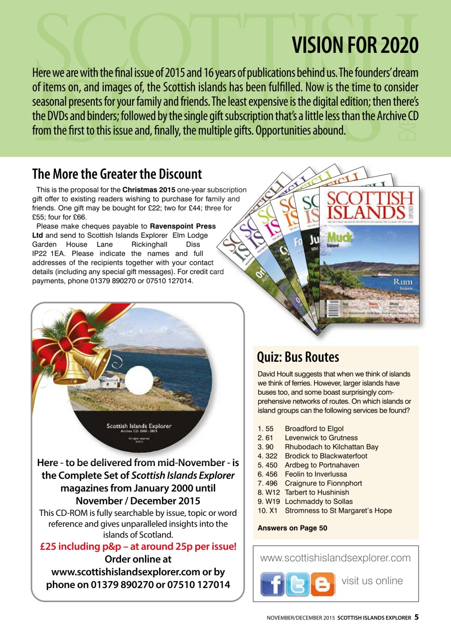 Scottish Islands Explorer Preview Pages