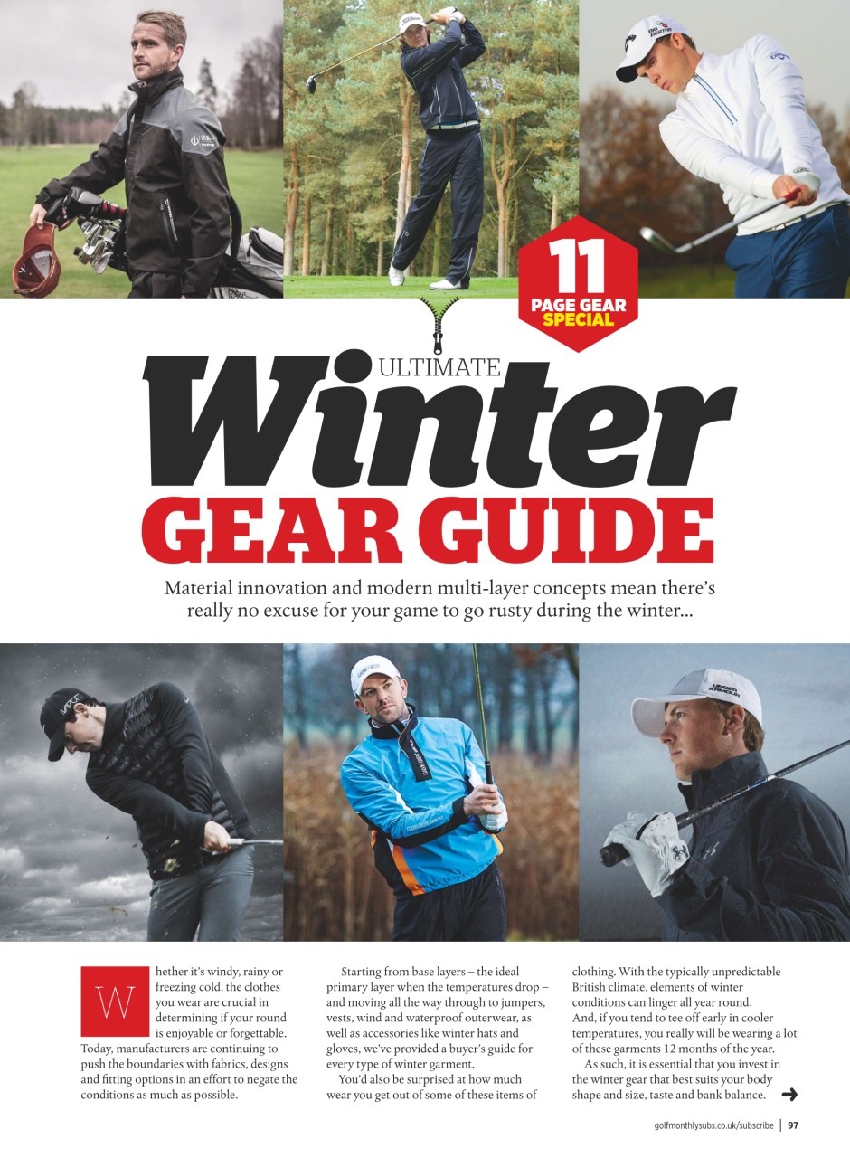 Golf Monthly Preview Pages