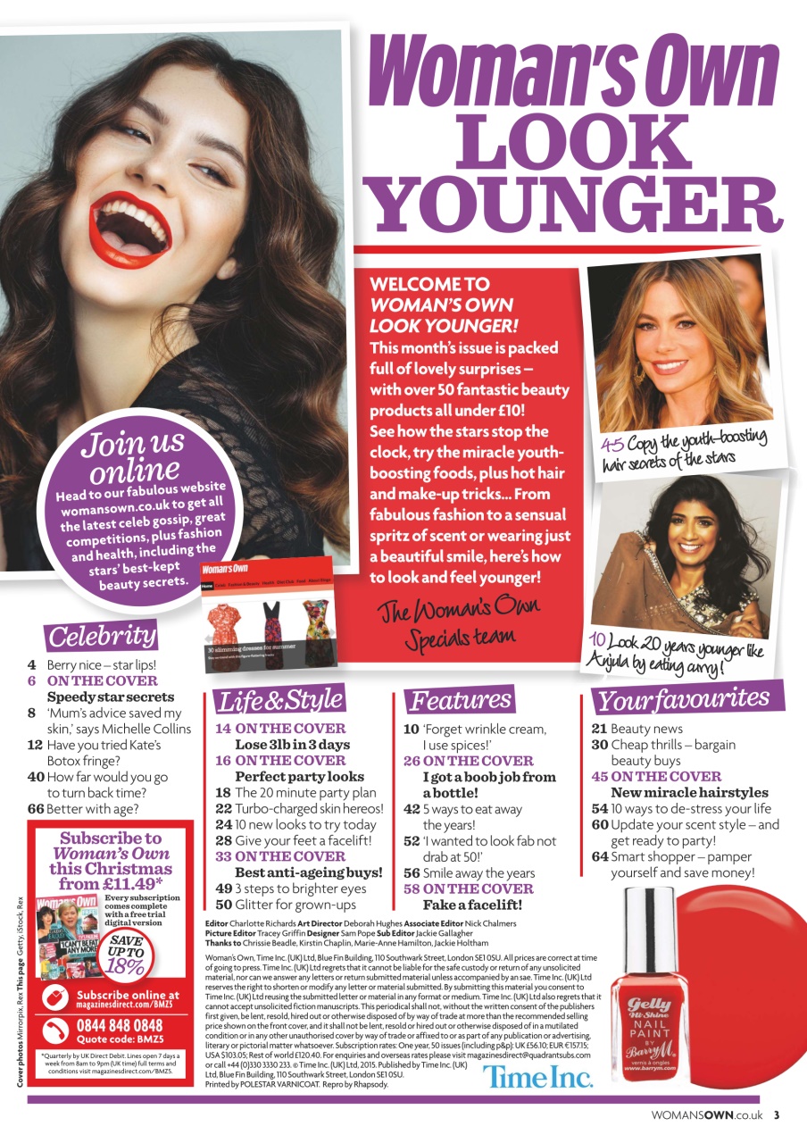 Woman's Own Lifestyle Special Preview Pages