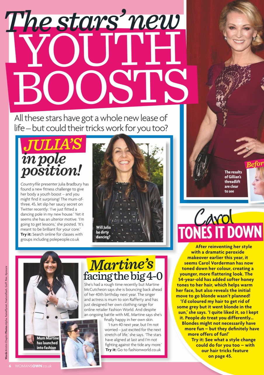 Woman's Own Lifestyle Special Preview Pages