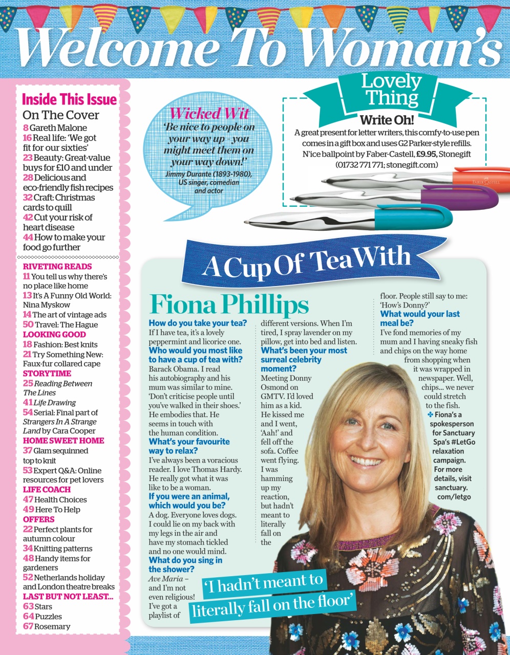 Woman's Weekly Preview Pages